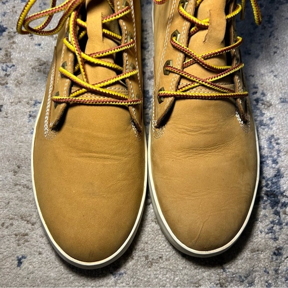 Timberland Dausette Wheat Brown Lace-Up Ankle Sneakers Size 9 - Picture 6 of 9